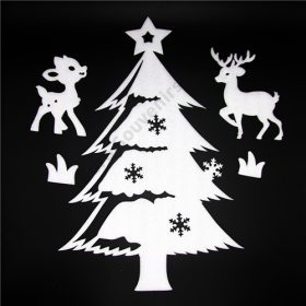 ABLAKDÍSZ FENYŐFÁS 1/300 48x32 cm