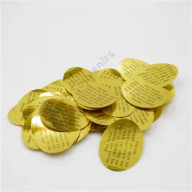 HÁZI ÁLDÁS CIMKE 100/20000 6x4,5 CM