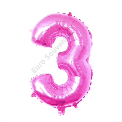 LUFI SZÁM 0-9 PINK,KÉK 25/2000 75 cm