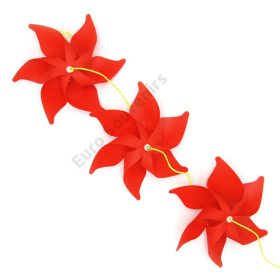 SZÉLFORGÓ GIRLAND 10 DB-OS 1/100 10m 7 SZÍNBEN