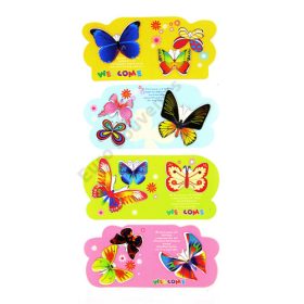 STICKY NOTES LEPKÉS 300/1200  21x10 cm 4 féle