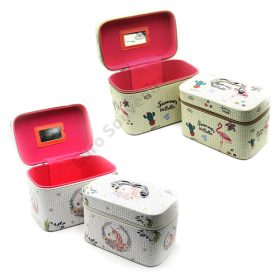   KOZMETIKAI TÁSKA 1/24 2 DB-OS 2 FÉLE  23x17x15cm, 21x14x13cm   