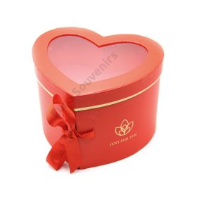 PAPÍRDOBOZ SZÍV 1/18 23,2x21x16,5 cm 4 SZÍNBEN