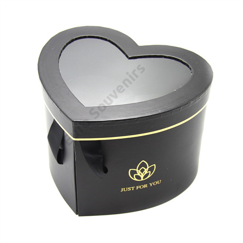 PAPÍRDOBOZ SZÍV 1/18 23,2x21x16,5 cm 4 SZÍNBEN