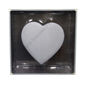 VIRÁGDOBOZ AKRIL 1/16 30x30x12,5 cm SZÜRKE