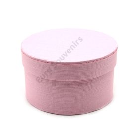 PAPÍRDOBOZ KEREK 4/96 14x8 cm RÓZSASZÍN