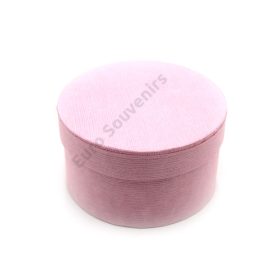 PAPÍRDOBOZ KEREK 4/96 14x8 cm RÓZSASZÍN