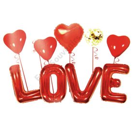   LUFI SZETT 10 DB-OS 5/300 "LOVE"+6 LUFI 95c70 cm 100x55 cm 90x60 cm 100x80 cm.