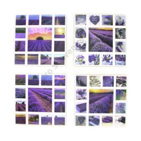 ALÁTÉT LEVENDULÁS 1/60 16x16 CM 4 FÉLE