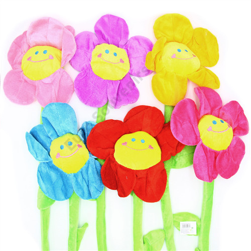 PLÜSS VIRÁG 1/500 70 cm 6 SZÍNBEN  