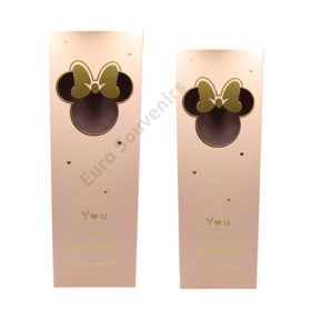   PAPÍRDOBOZ MINNIE-S 2 DB 1/12 61x21x13; 59x20x12 cm RÓZSASZÍN