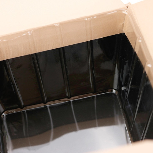 PAPÍRDOBOZ VÁZA FIÓKKAL 1/16 15x15x18 cm FEKETE