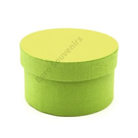 PAPÍRDOBOZ KEREK 4/96 14x8 cm ZÖLD