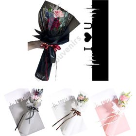 CSOMAGOLÓFÓLIA 40 DB 55x30CM 1/80 4 SZÍNBEN