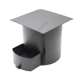 PAPÍRDOBOZ BALLAGÁSRA 1/27 17,5x16,5 cm FEKETE