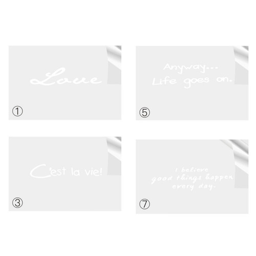 CELOFÁN 20 DB 60x60CM 1/100 FELIRATOS 4 FÉLE