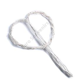 VESSZŐSZÍV 1/10/160 EZÜST  48x26 cm