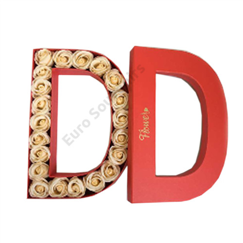 PAPÍRDOBOZ "D" BETŰ 1/32 33,8x23,2x6 cm