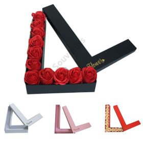 PAPÍRDOBOZ "L" BETŰ 1/32 33,5x22,5x6 cm