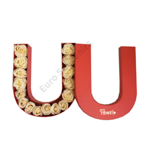 PAPÍRDOBOZ "U" BETŰ 1/32 32x27,5x6 cm