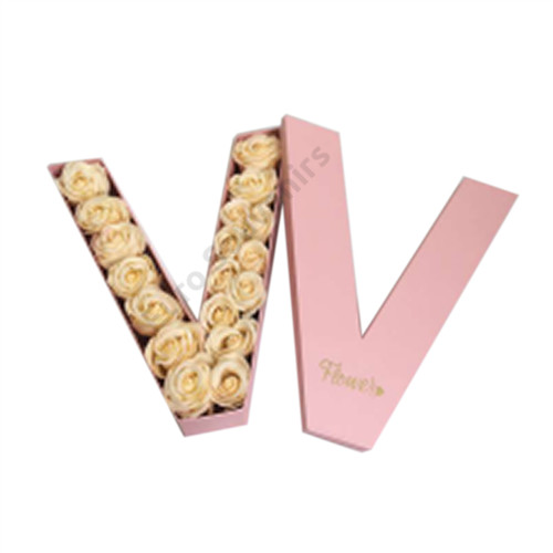 PAPÍRDOBOZ "V" BETŰ 1/32 34x29x6 cm