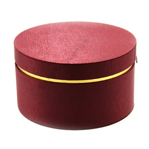 VIRÁGDOBOZ KEREK 1/16 24x13,5 cm 4 SZÍNBEN