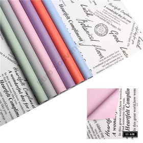 CSOMAGOLÓFÓLIA 20 DB 58X58 CM 1/100 6 SZÍNBEN