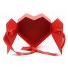 PAPÍRDOBOZ SZÍV 1/20 24,5x24x10 cm 4 SZÍNBEN