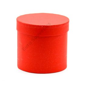 PAPÍRDOBOZ HENGER 4/96 12x11,7 cm PIROS