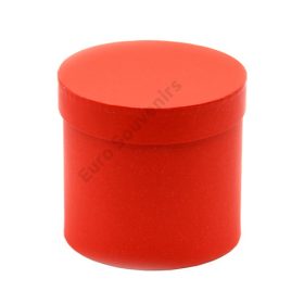 PAPÍRDOBOZ HENGER 4/96 12x11,7 cm PIROS