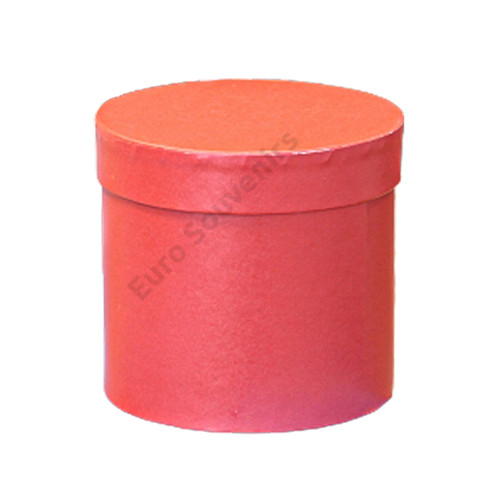 PAPÍRDOBOZ HENGER 4/96 12x11,7 cm PIROS