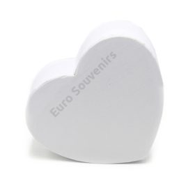 PAPÍRDOBOZ SZÍV 1/36 22,5x20x9,5 cm FEHÉR