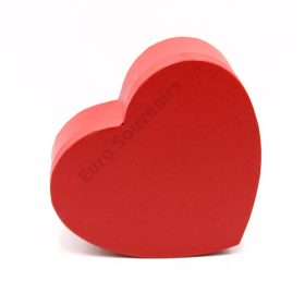 PAPÍRDOBOZ SZÍV 1/36 22,5x20x9,5 cm PIROS