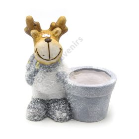 RÉNSZARVAS KASPÓVAL 4/36 13x7,5x14 CM, BELSŐ 4,5 CM 