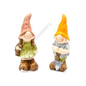 FIGURA ŐSZI 8/144 2 FÉLE 5,5x4x13 CM