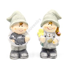 FIGURA FIÚ,LÁNY 8/192 5x4x10 CM 