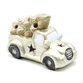 AUTÓ LEDES 2/24 ARANY,FENYŐVEL 16,5x9x12 CM