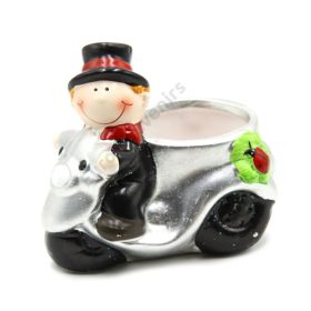 KASPÓ KÉMÉNYSEPRŐS 6/48 12x11x8 CM 5,4cm kaspó