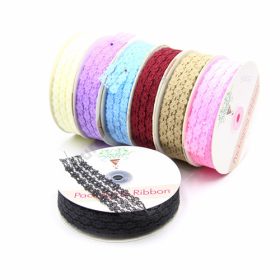 SZALAG PAMUT CSIPKE 25MMx32 M  10/120 8  SZÍNBEN