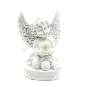ANGYAL TÉRDELŐ LEDES FEHÉR 1/24 20x12,5x8 cm