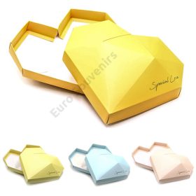 PAPÍRDOBOZ SZÍV 1/40 13x29x31 cm 4 SZÍNBEN