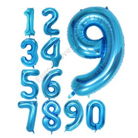 LUFI SZÁM 0-9 1/500 100 cm KÉK