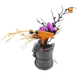 HALLOWEEN ASZTAL DÍSZ MASNIVAL 6/48/144 23x6 cm