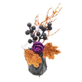 HALLOWEEN ASZTAL DÍSZ 6/48/144 23x6 cm 