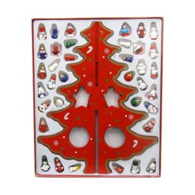 FAFENYŐFA 1/18 24x39 cm ZENÉLŐ, PIROS