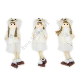 KISLÁNY AKASZTÓS 12/600 7x19 cm FEHÉR 3 FÉLE