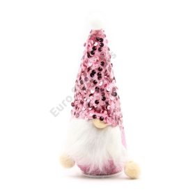 MANÓ ÁLLÓ 1/360 7x18 cm RÓZSASZÍN SAPKÁS