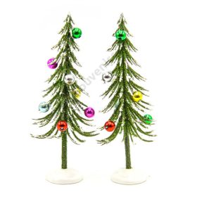 MŰFENYŐ 2 DB GÖMBÖKKEL 1/100 6x15,5 cm