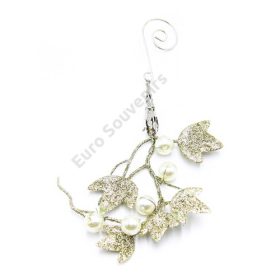 KARÁCSONYFADÍSZ 1/400 6x21 cm ARANY