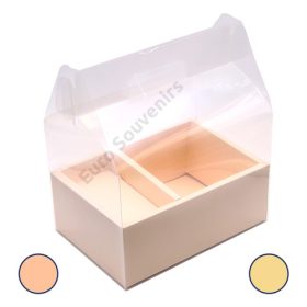AJÁNDÉKDOBOZ 1/100 26,5x18,5x30 cm 2 SZÍNBEN